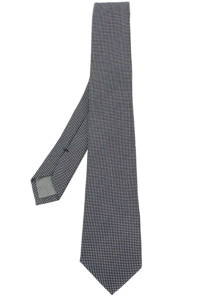 embroidered tie