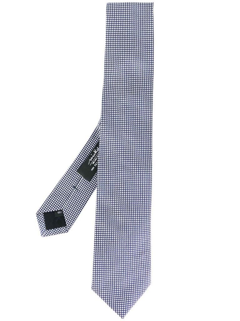 dotted pattern tie