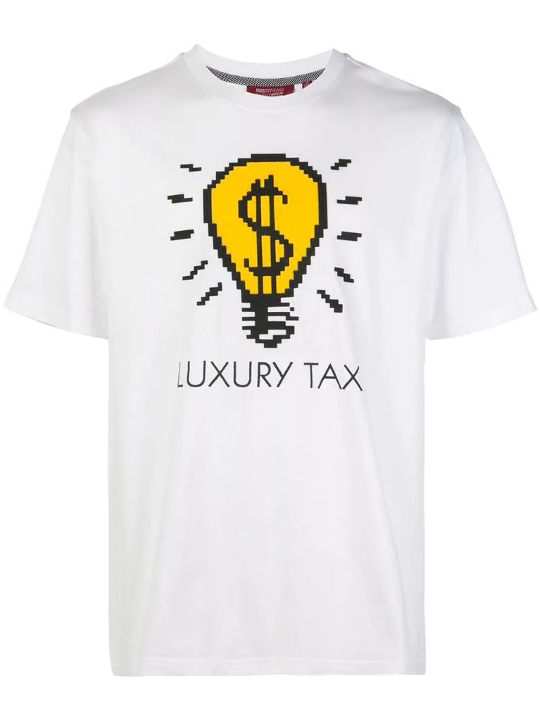 Bulb-print T-shirt