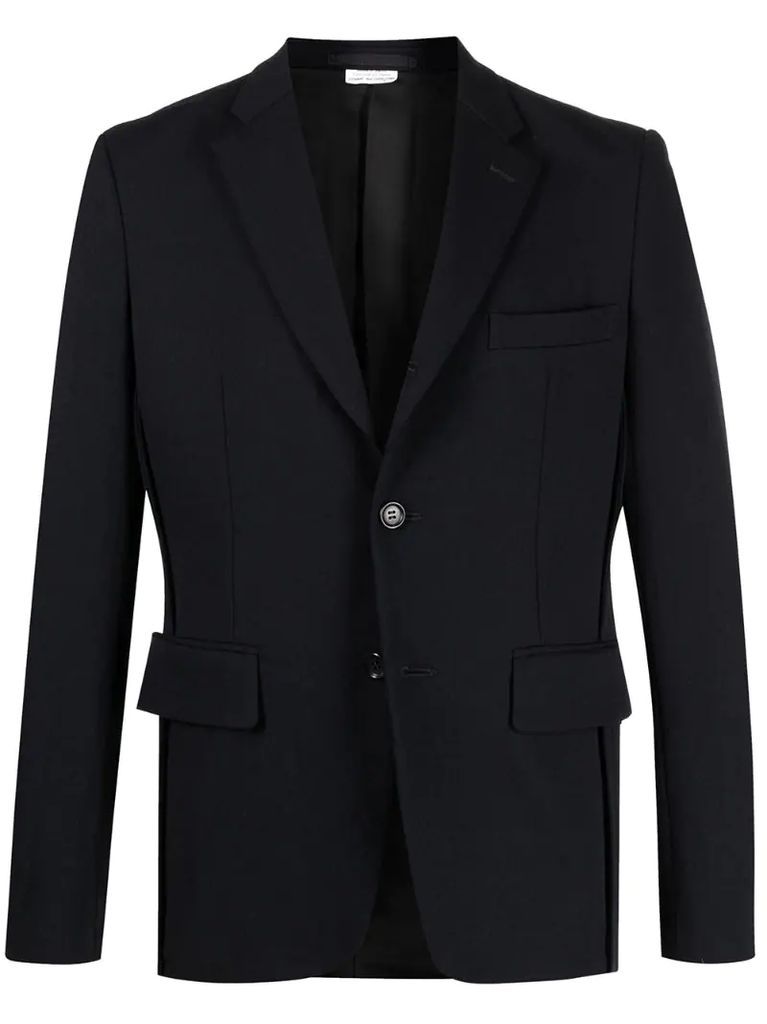 slim-cut tailored blazer