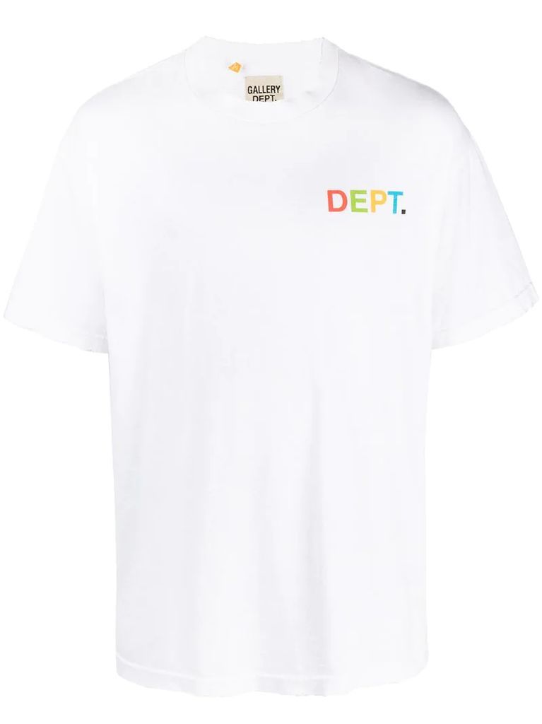 Beverly Hills-print cotton T-shirt