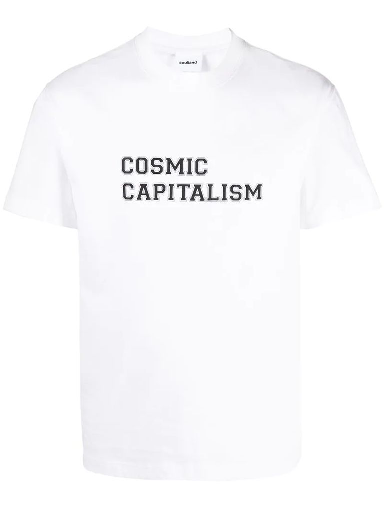 Cosmic Capitalism organic cotton T-shirt