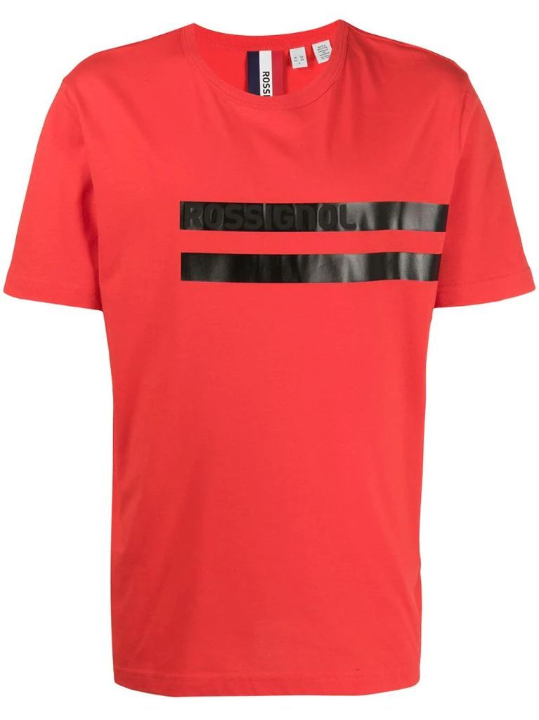 strip-logo T-shirt