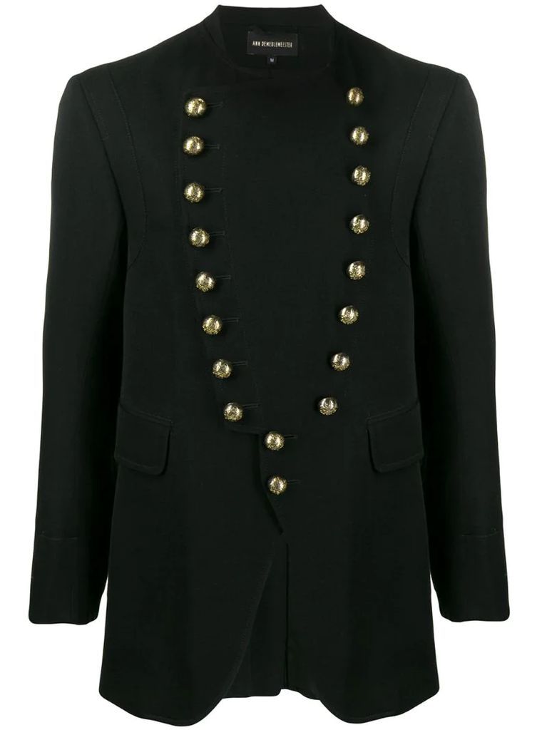 military style fitted jacket