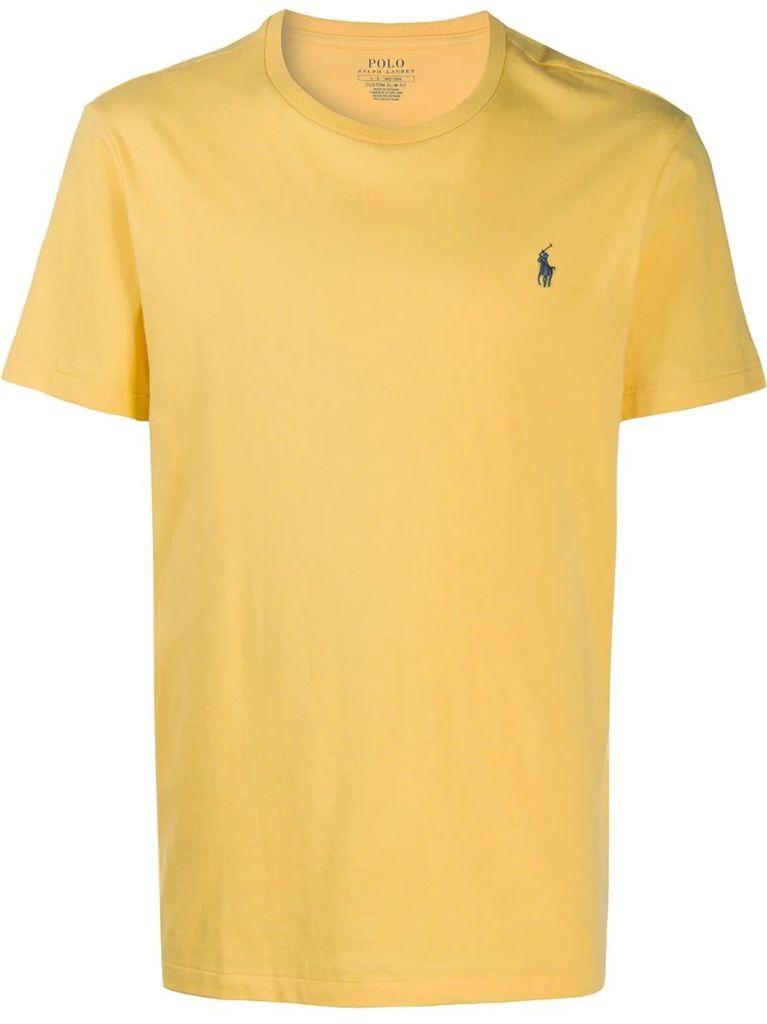 plain yellow t-shirt