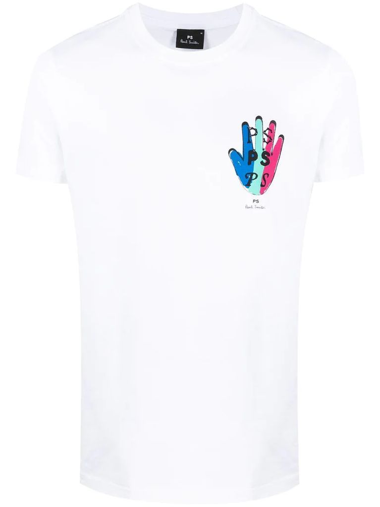 graphic-print crew-neck T-shirt