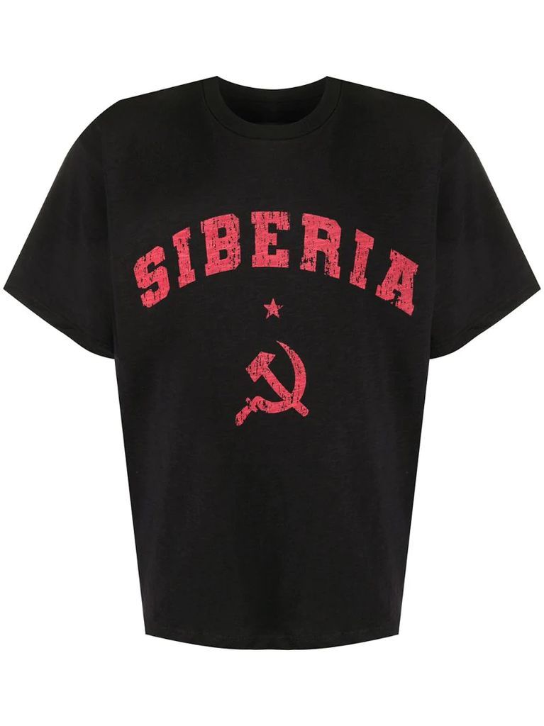Siberia Blood print T-shirt