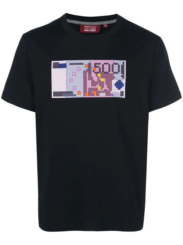 euro printed T-shirt