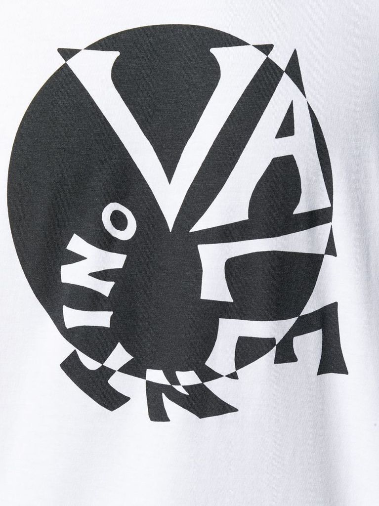 spiral logo print T-shirt