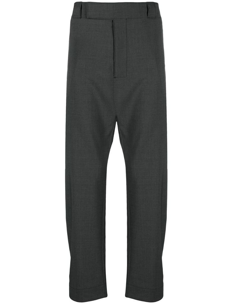 tapered cuff trousers