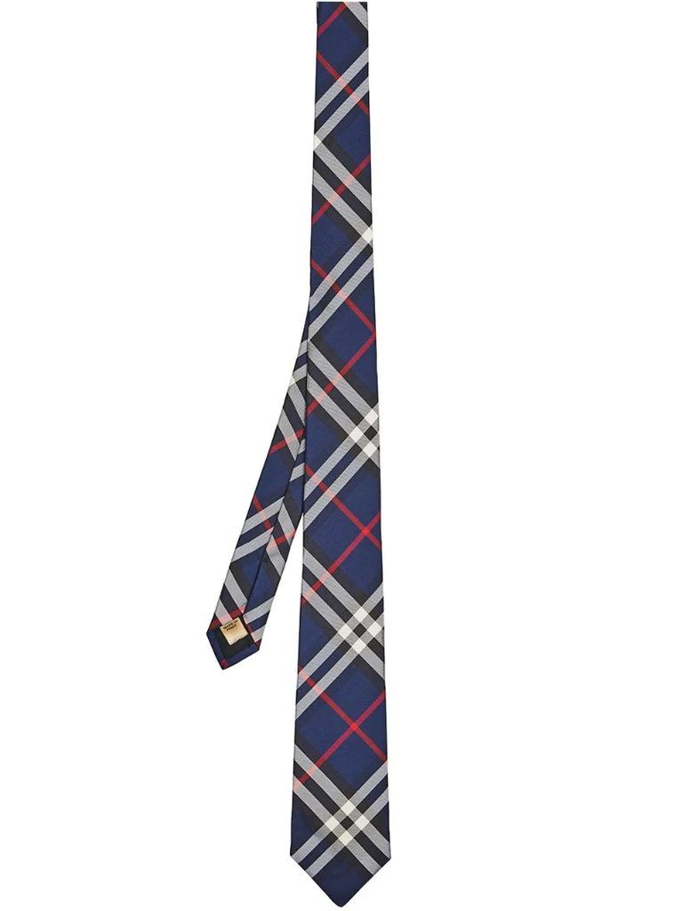 Modern Cut Vintage Check Tie