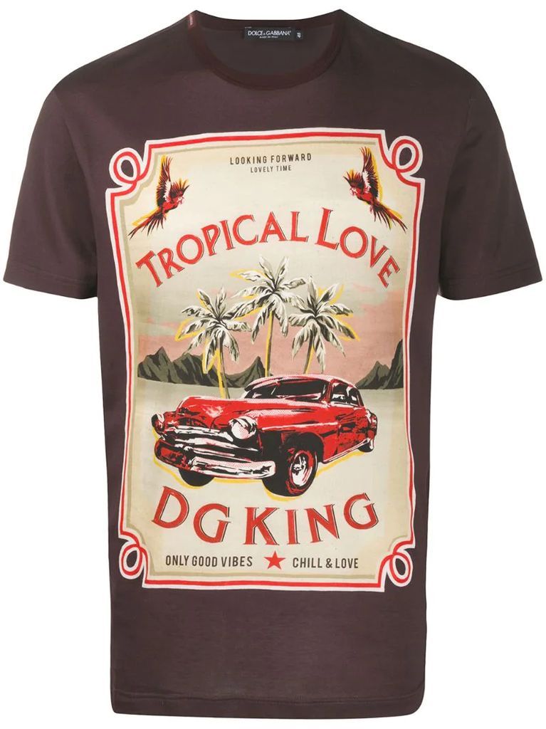 Tropical Love short-sleeved T-shirt