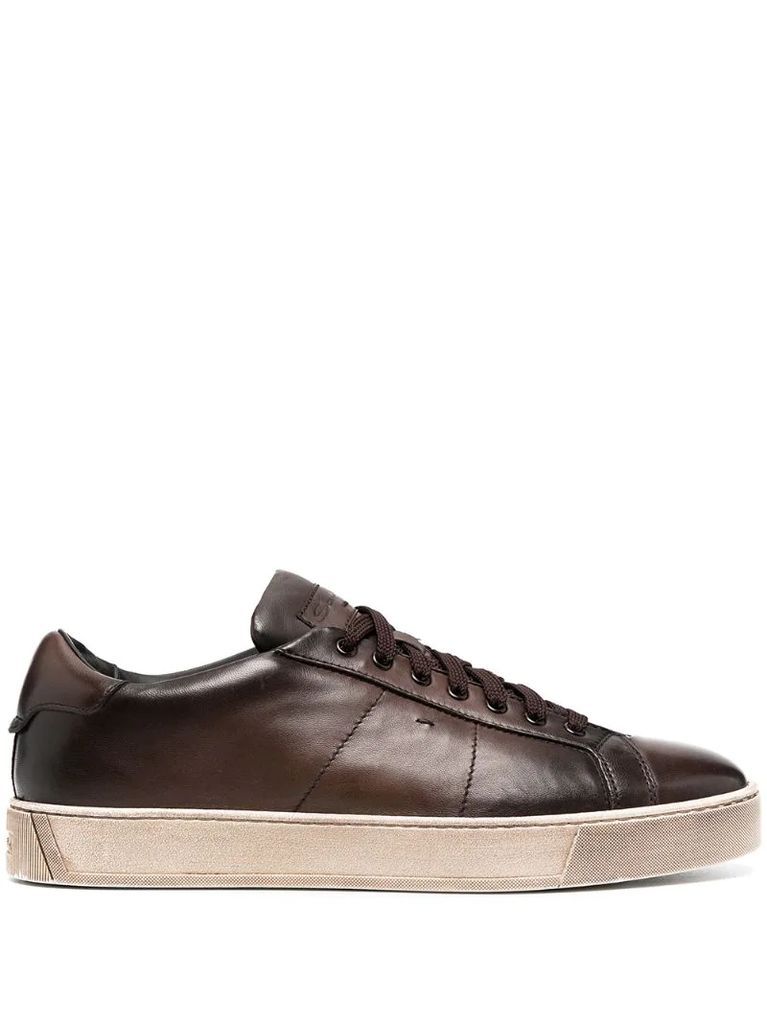 Derby 7 leather sneakers