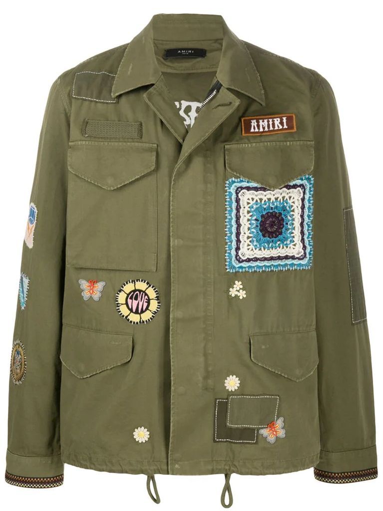 long sleeve military jacket