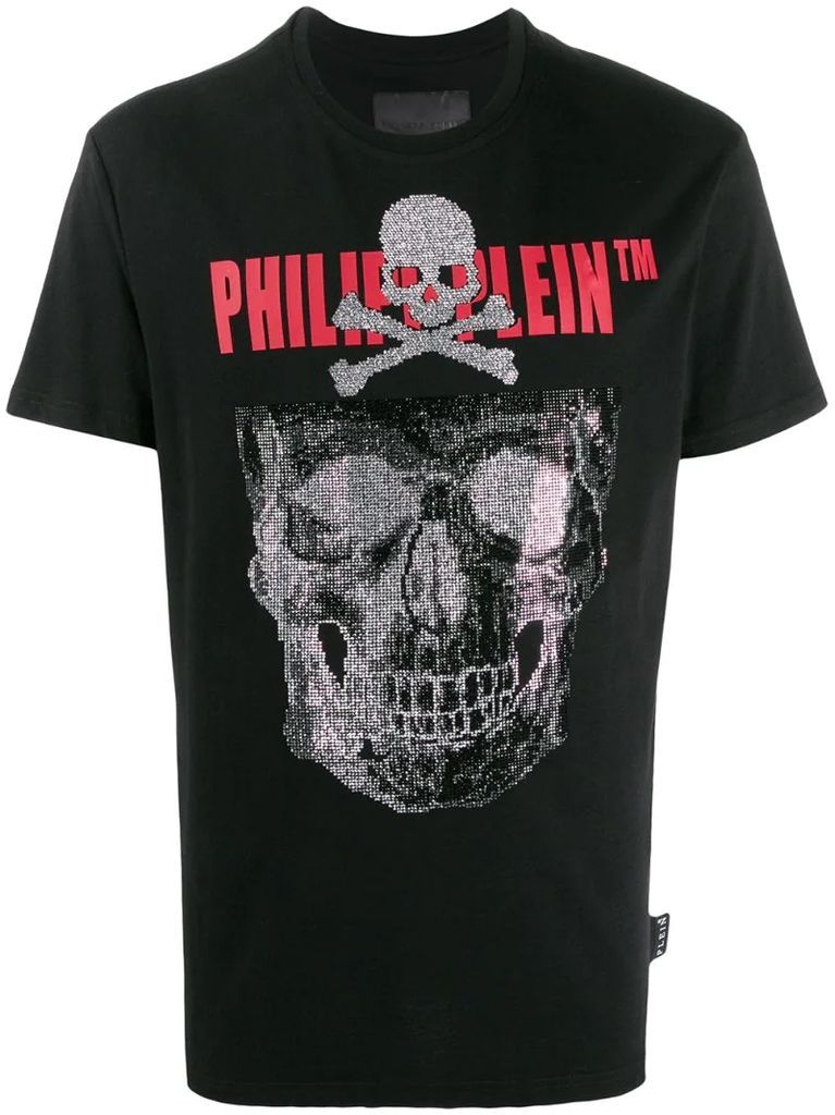 SS Skull logo print T-shirt