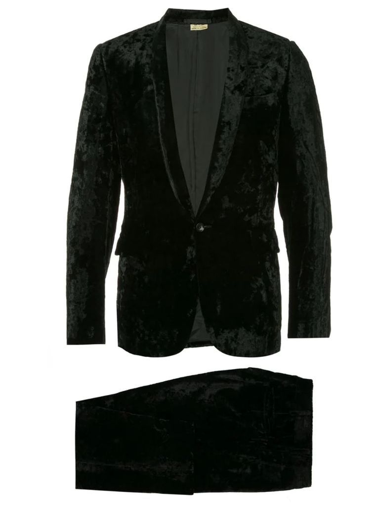 velvet suit blazer