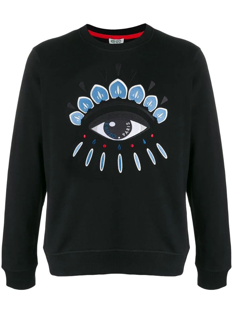 embroidered Eye sweatshirt