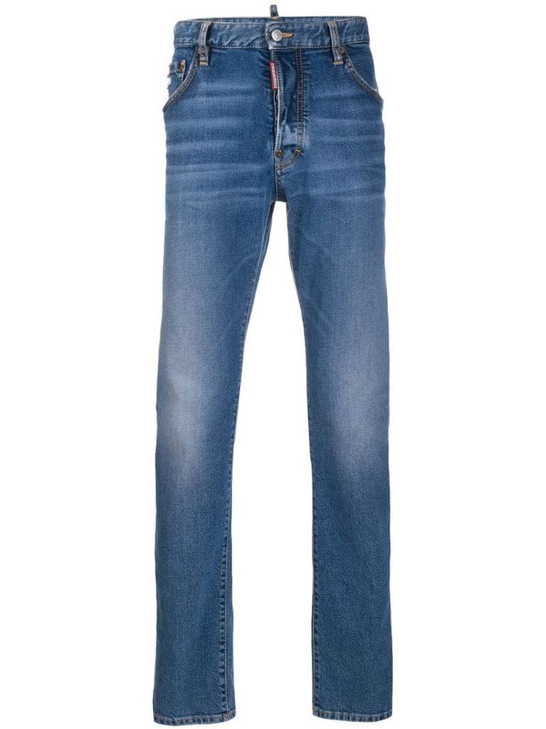 straight leg jeans