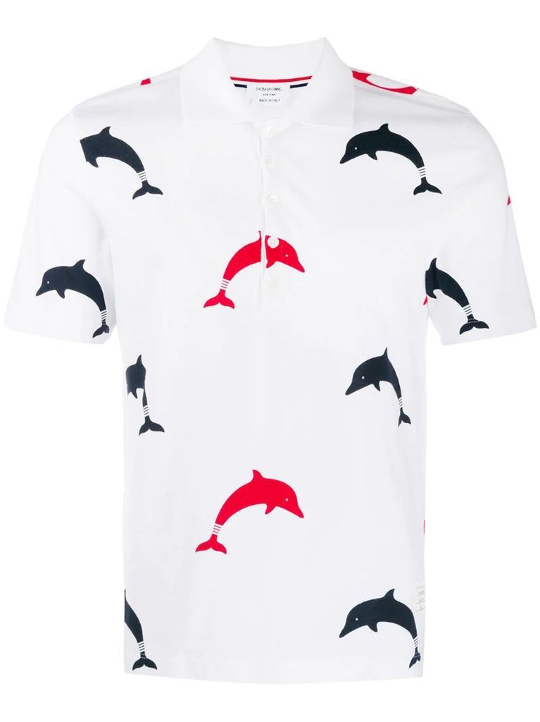dolphin polo shirt