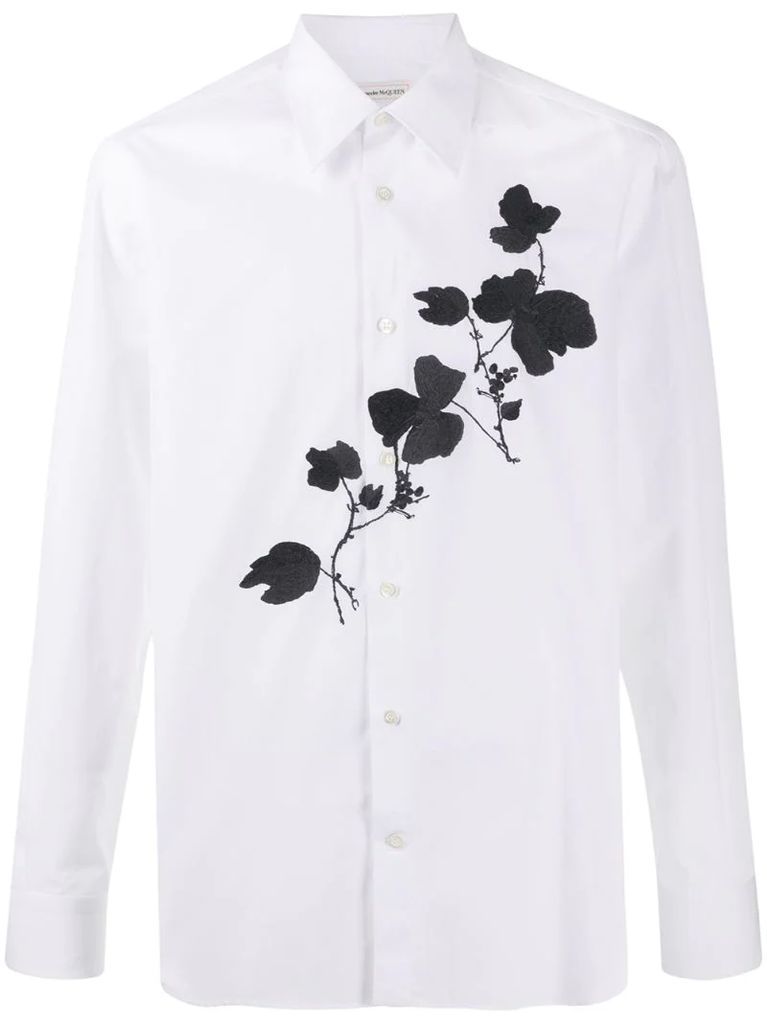 embroidered shirt