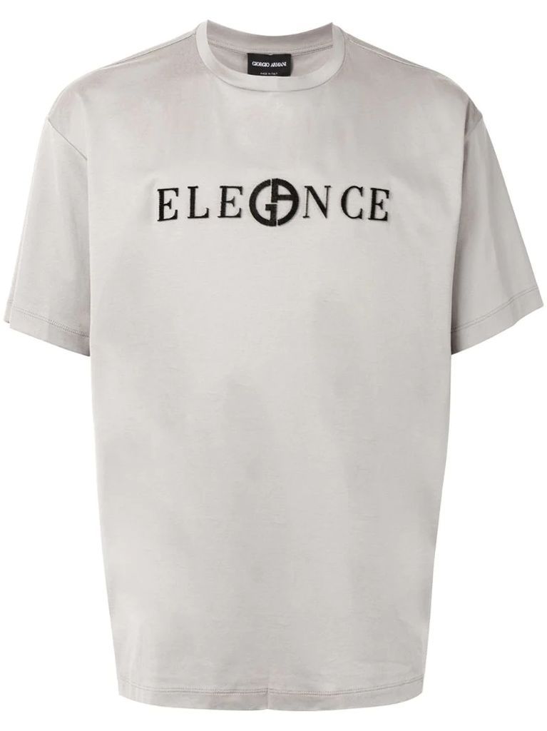 elegance flocked T-shirt