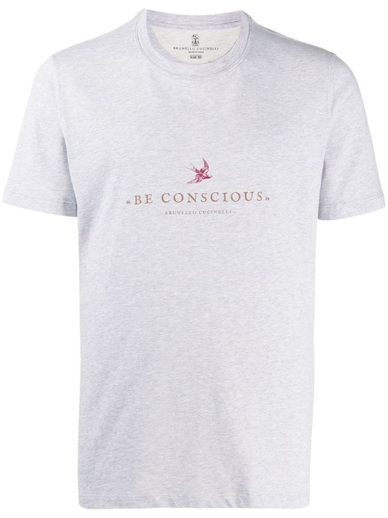 Be Conscious short sleeved T-shirt