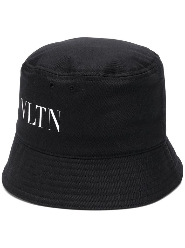 VLTN-print bucket hat