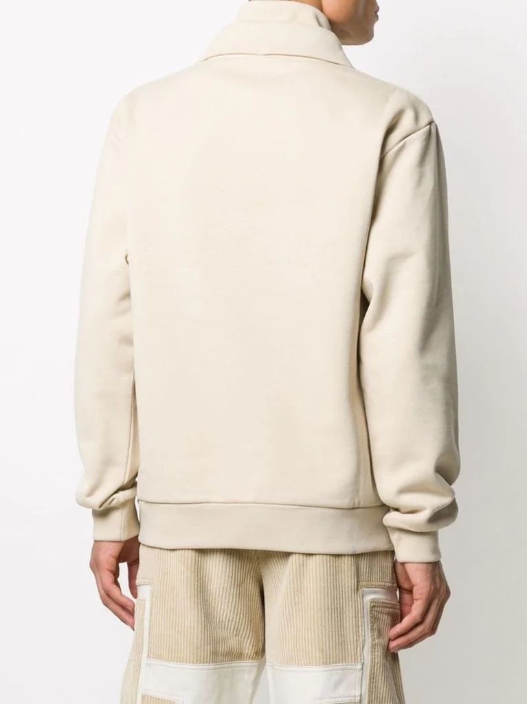 Le Double zip-up sweatshirt