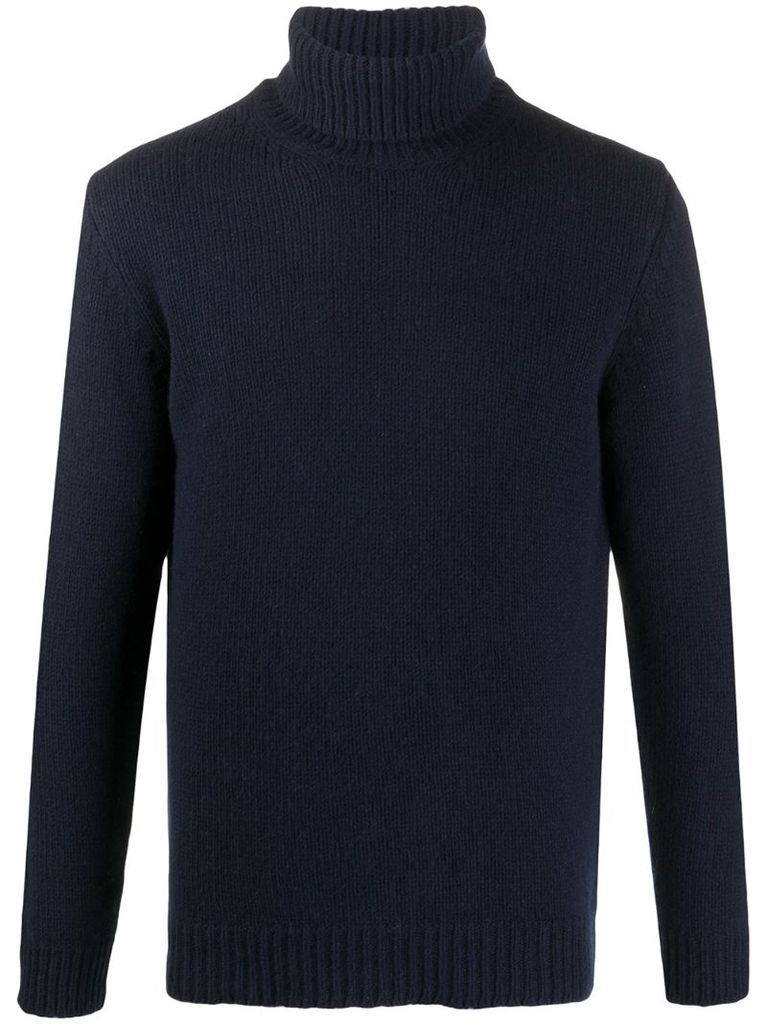 roll-neck sweater
