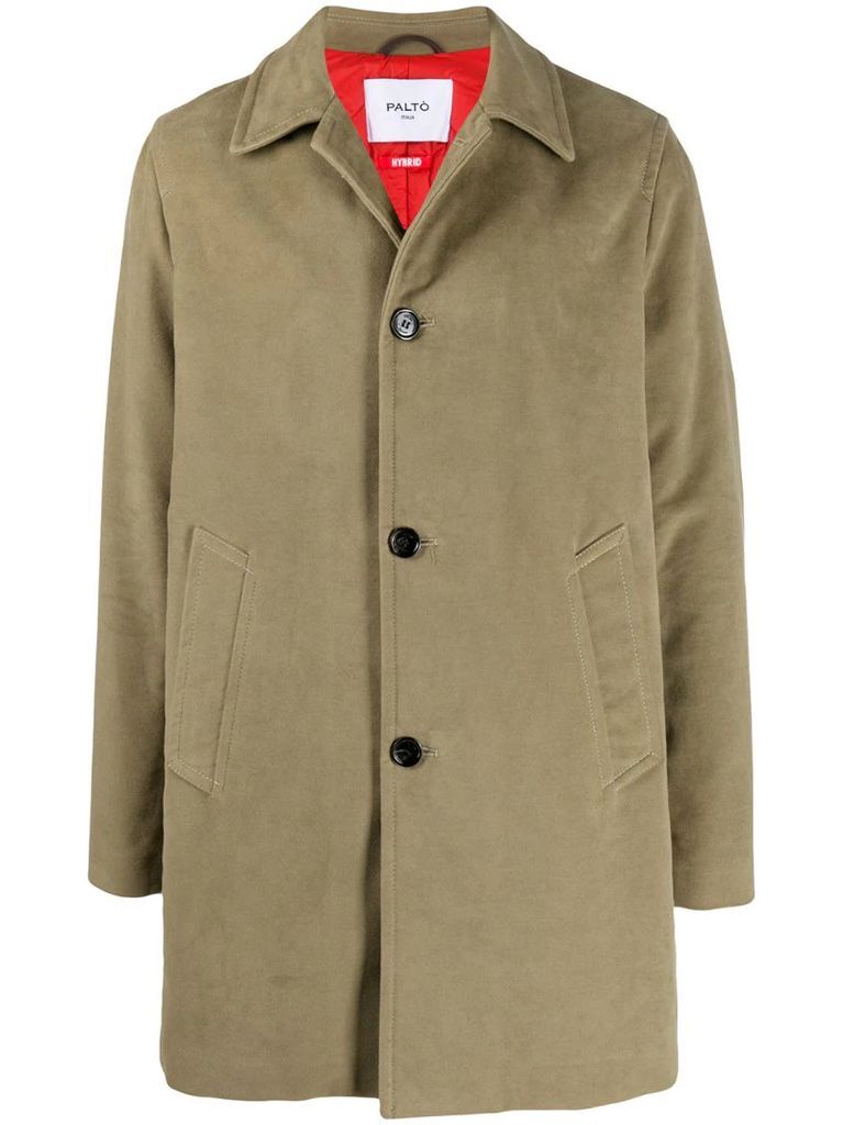 long-sleeve lightweight coat