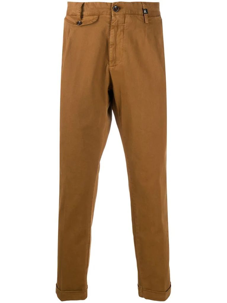 straight-leg trousers