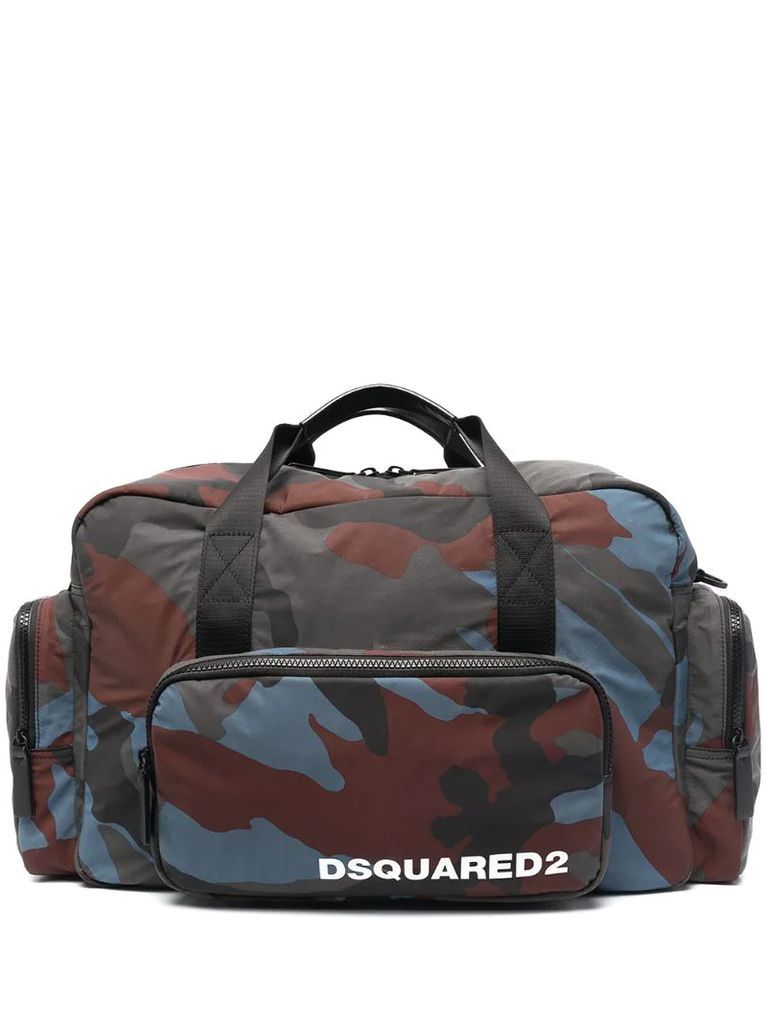 camouflage duffle bag