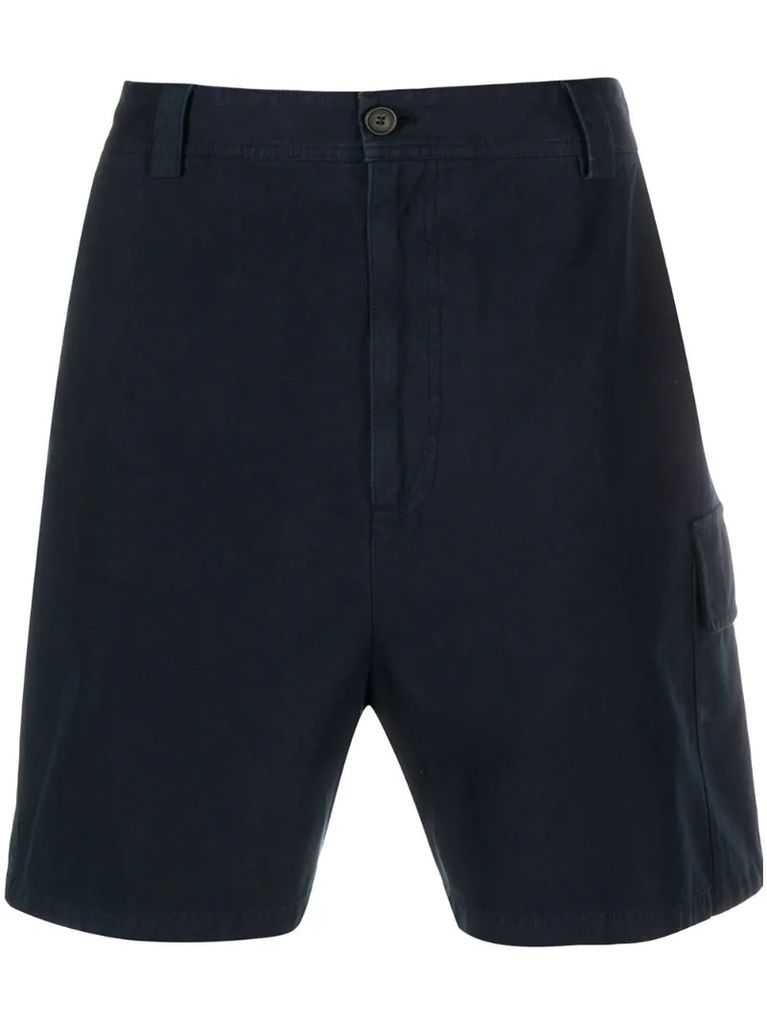 flap pocket bermuda shorts