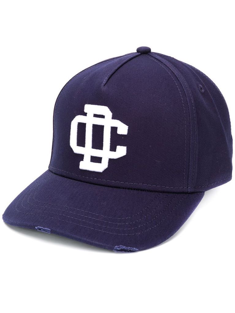 logo-embroidered cap