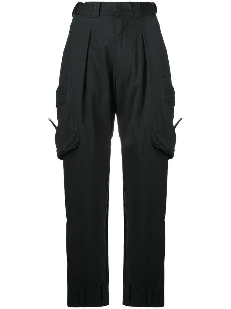 baggy cargo trousers