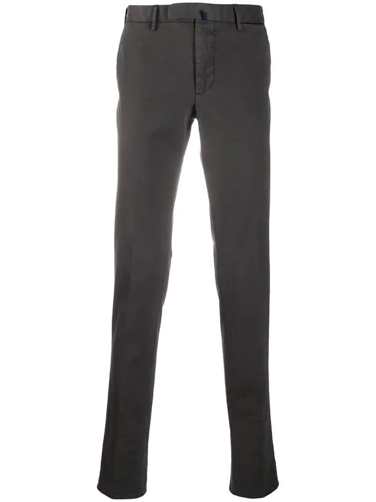 slim fit trousers