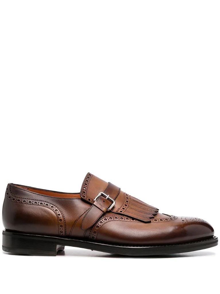 buckle monk shoes