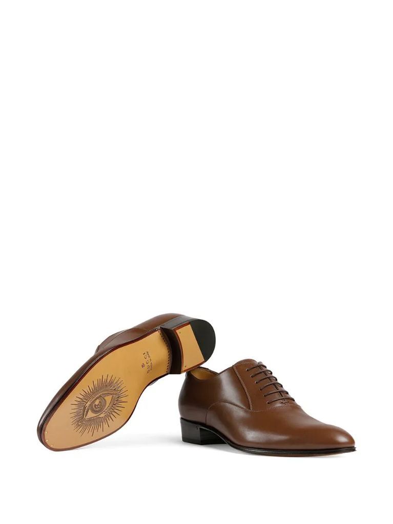 Double G lace-up Oxford shoes
