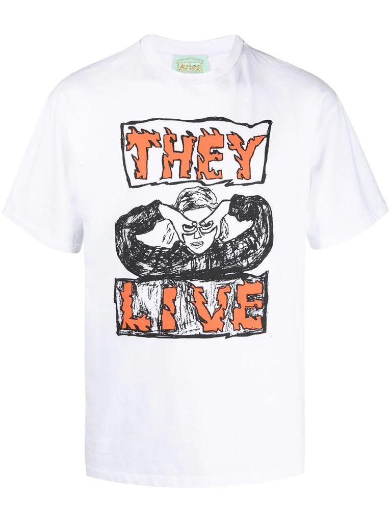 They Live cotton T-shirt