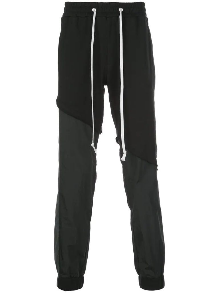 Terry track pants