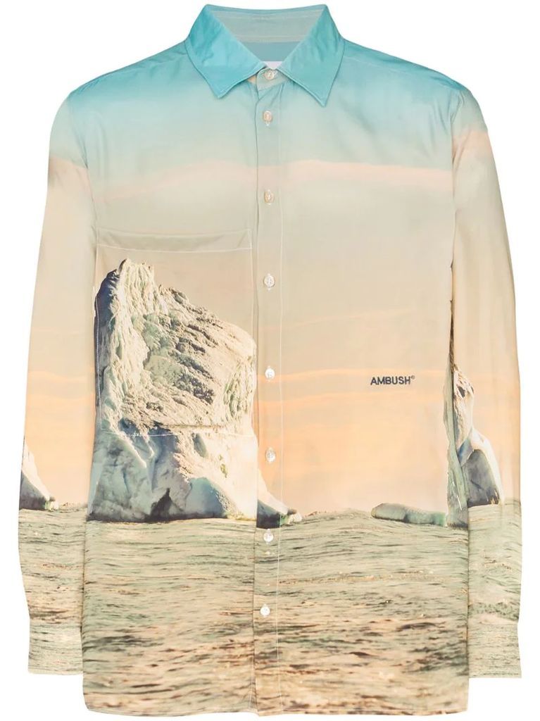 Iceberg print shirt