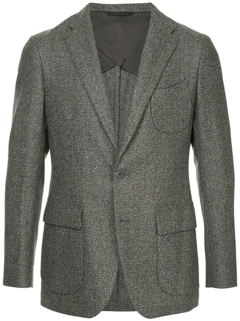 tweed blazer jacket