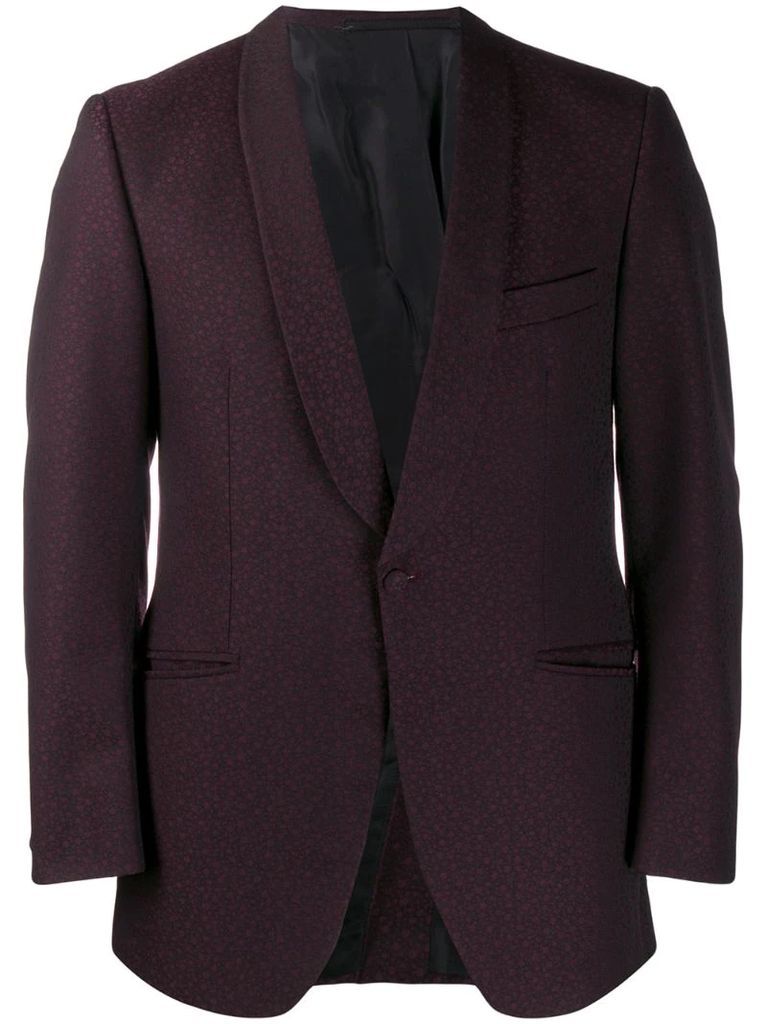 1960's dotted jacquard blazer