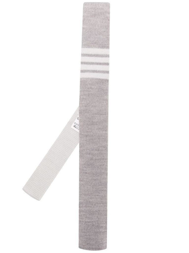 4-bar Wool Knit Tie