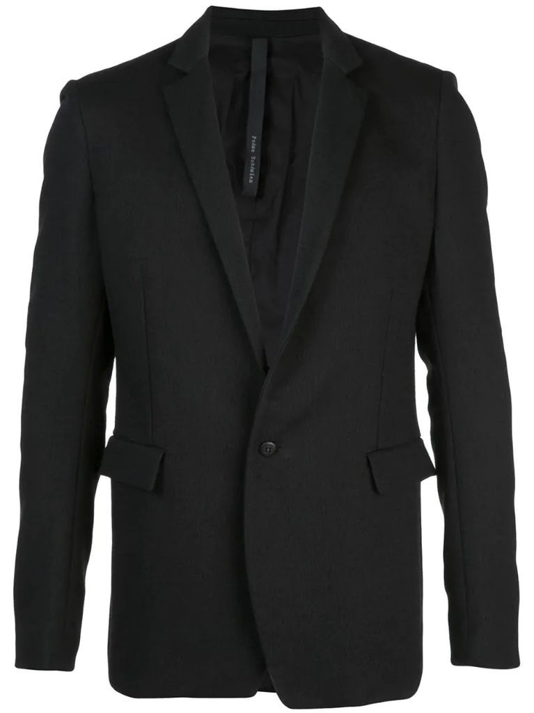 cotton and wool blazer