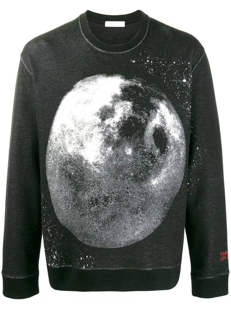 Moon Dust print sweatshirt