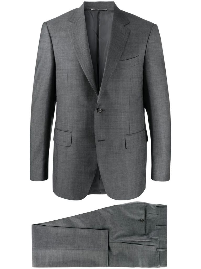 regular fit two piece suit