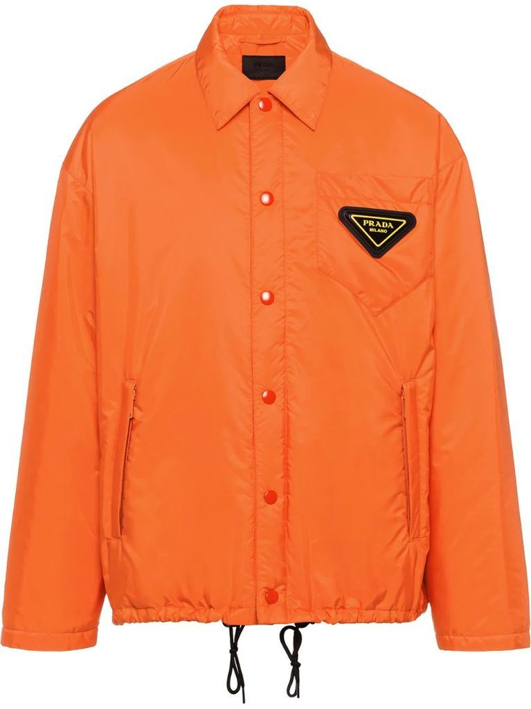 snap-button fastening shirt jacket