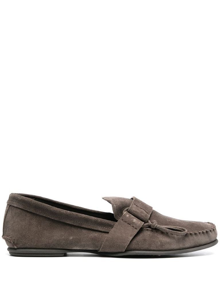 pull tab loafers