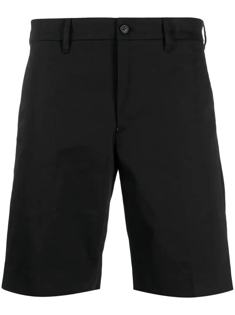 straight-leg Bermuda shorts